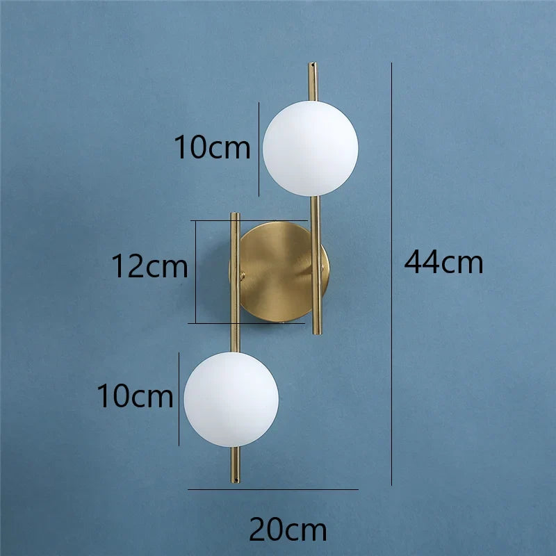 Astra Dual Globe Wall Light