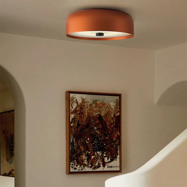 Nordic Retro LED Flush Mount Light