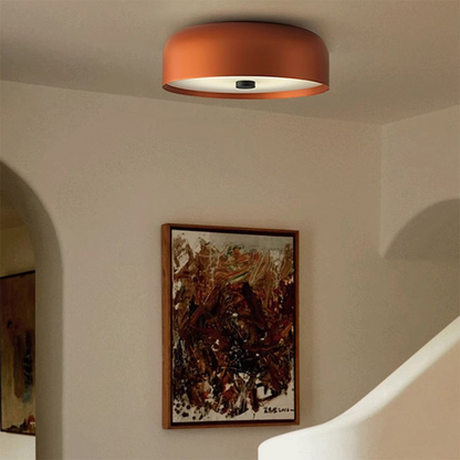 Nordic Retro LED Flush Mount Light