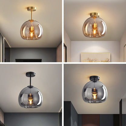 Nordic Glass Ball Ceiling Light
