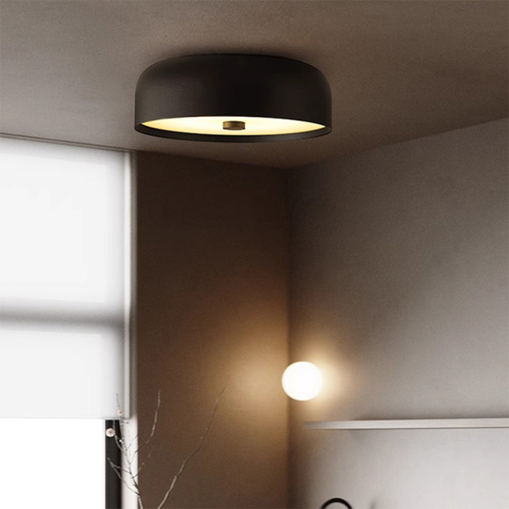 Nordic Retro LED Flush Mount Light