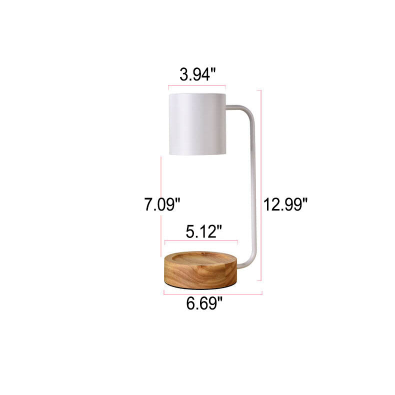 Japandi Candle Warmer Lamp