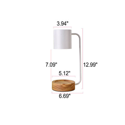 Japandi Candle Warmer Lamp