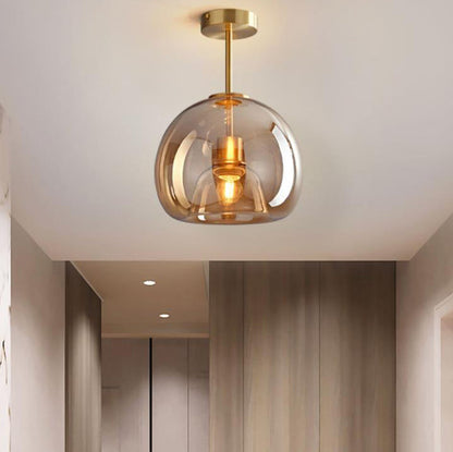 Nordic Glass Ball Ceiling Light