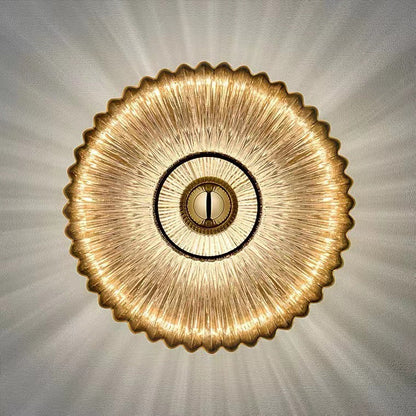 Nordic Vintage Glass Wall Sconce