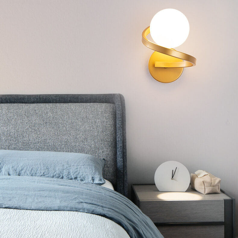 Astra Spiral LED Wall Light