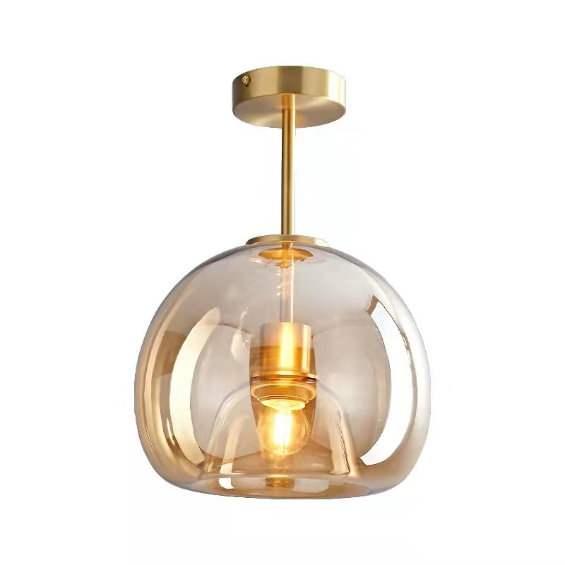 Nordic Glass Ball Ceiling Light