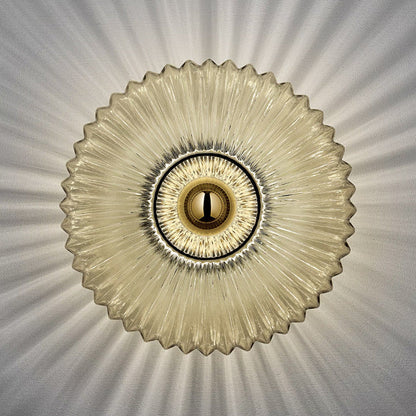 Nordic Vintage Glass Wall Sconce