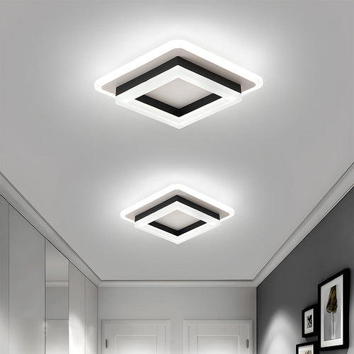 Square LED Flush Mount Ceiling Light