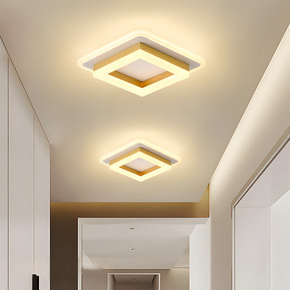 Square LED Flush Mount Ceiling Light