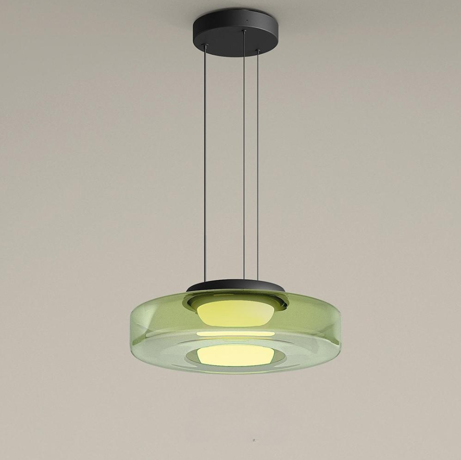 Bauhaus Layered Glass Pendant Lamp