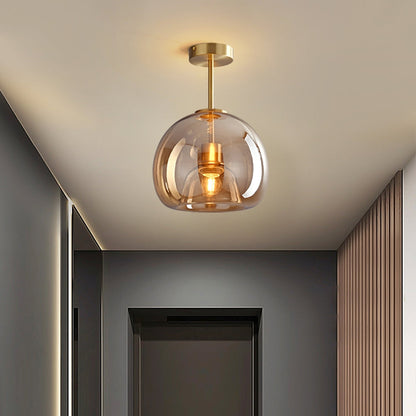 Vintage Bubble Glass Ceiling Light