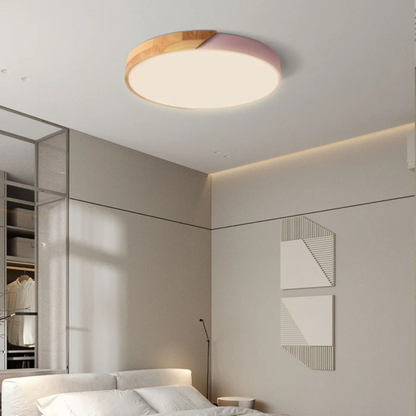 Nordic Wood LED Ceiling Light