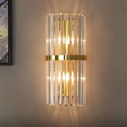Crystal Stainless Steel Wall Light