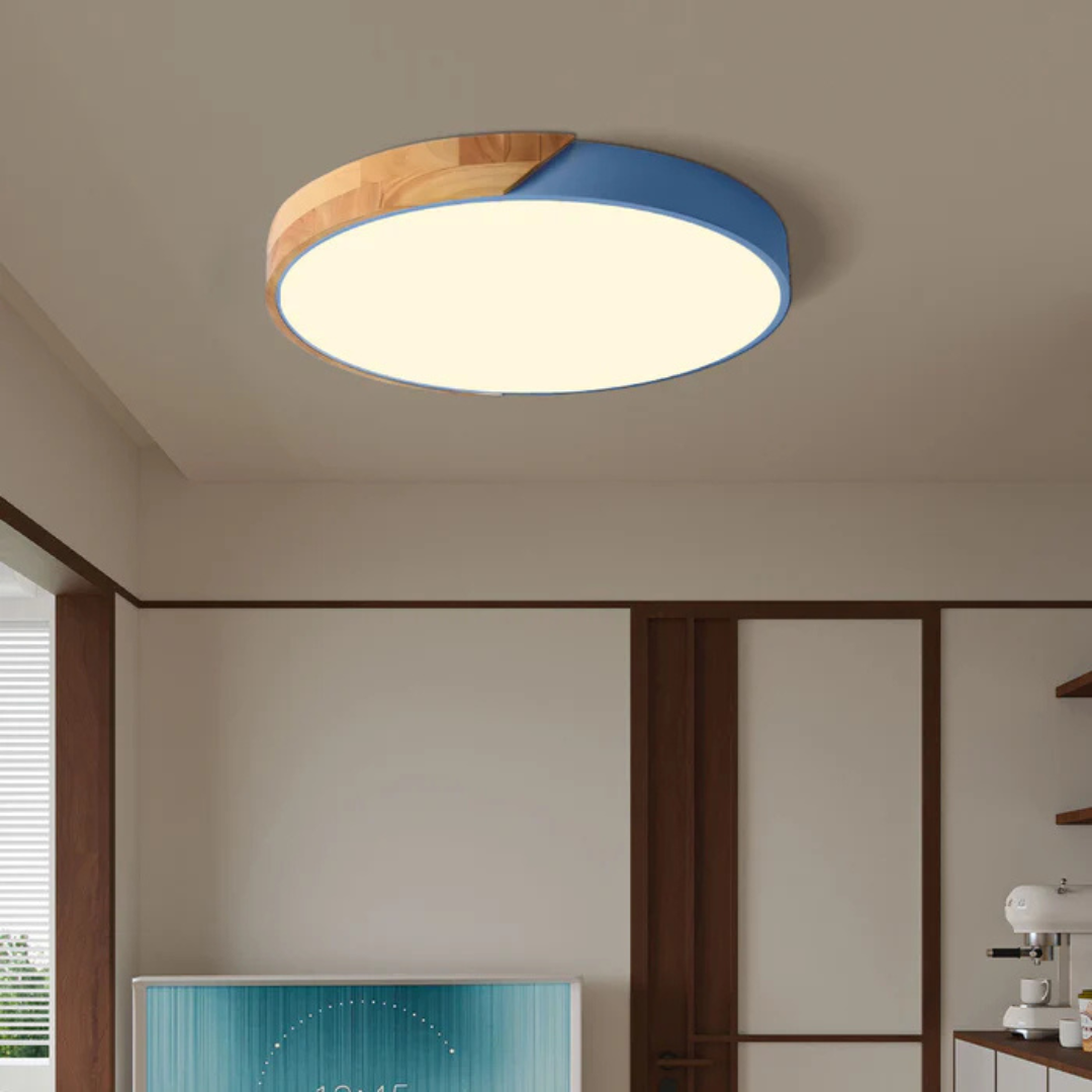 Nordic Wood LED Ceiling Light