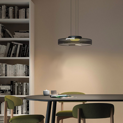 Bauhaus Layered Glass Pendant Lamp