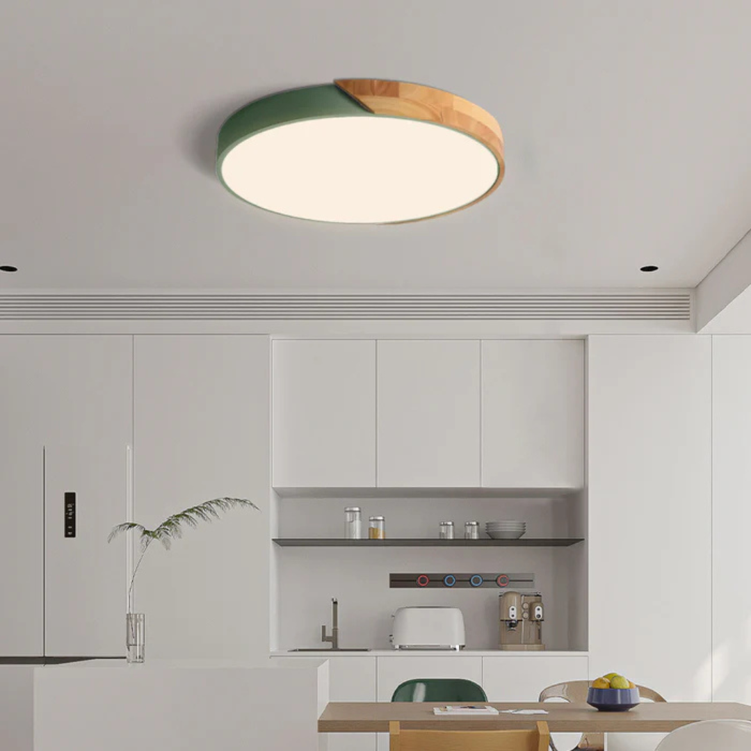 Nordic Wood LED Ceiling Light