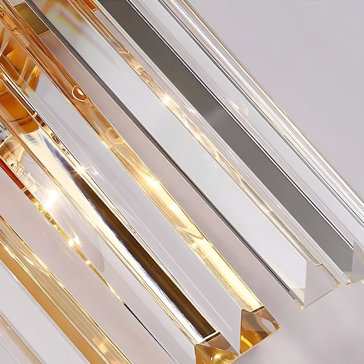 Crystal Stainless Steel Wall Light