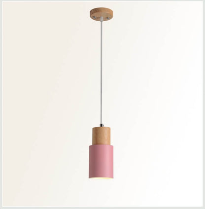 Macaron Cylinder Pendant Light