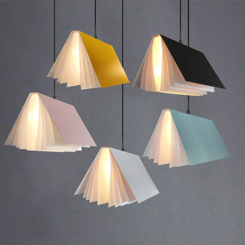 Flying Book Pendant Light
