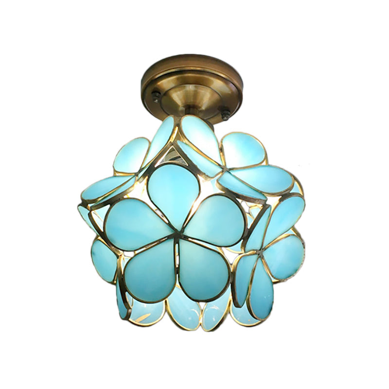Retro Flower Flush Mount Ceiling Light
