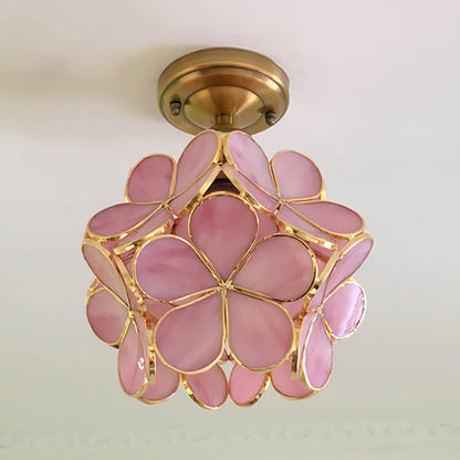Retro Flower Flush Mount Ceiling Light
