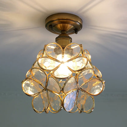 Retro Flower Flush Mount Ceiling Light