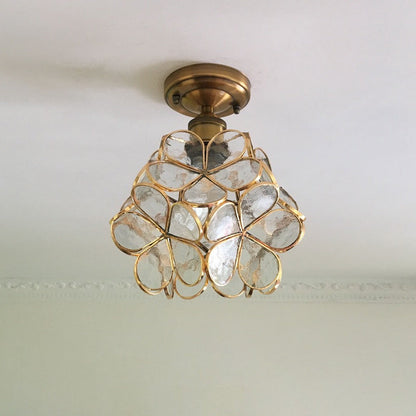 Retro Flower Flush Mount Ceiling Light