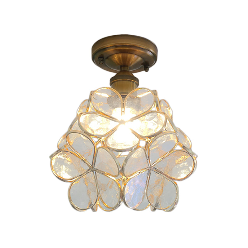 Retro Flower Flush Mount Ceiling Light