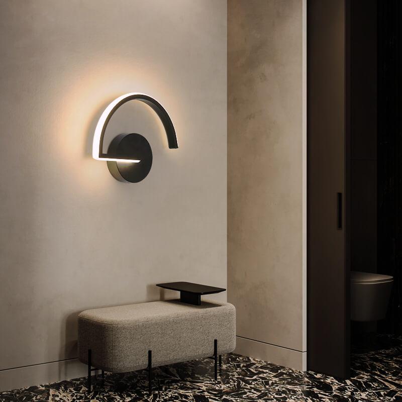 Curves Line LED Wall Light