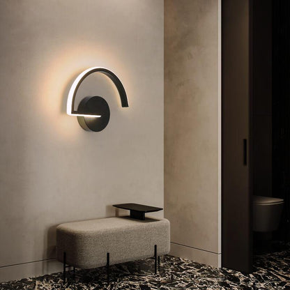 Curves Line LED Wall Light