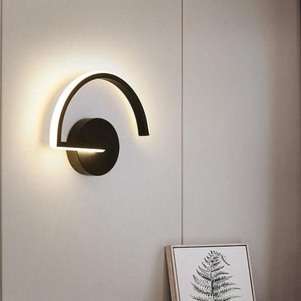 Curves Line LED Wall Light
