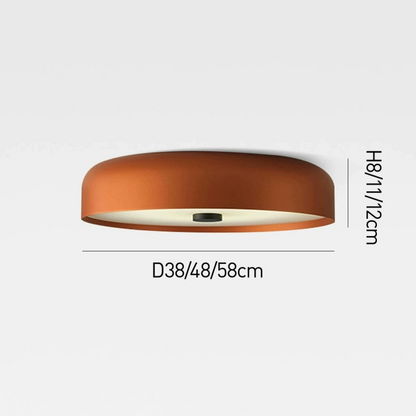 Nordic Retro LED Flush Mount Light
