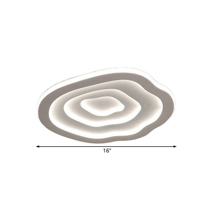 Ripple LED Flush Mount Ceiling Lamp