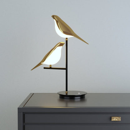Golden Birdlight Wall Lamp