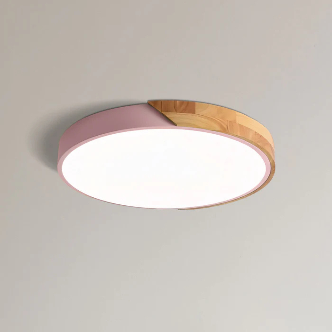 Nordic Wood LED Ceiling Light