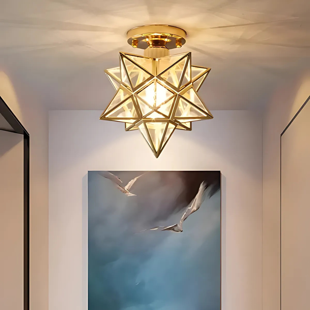 Xelio LED Star Ceiling Lamp