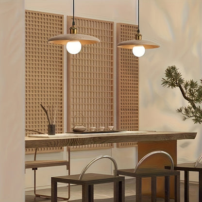 Solid Wood Nordic Pendant Light