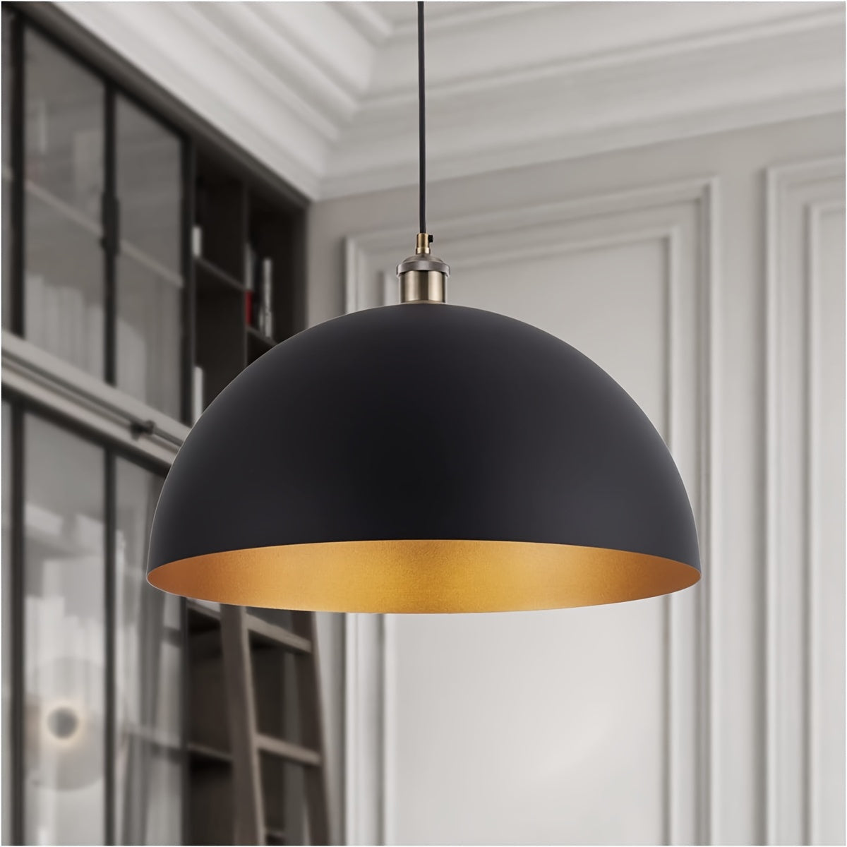 Vintage Industrial Dome Pendant Light