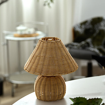 Bamboo Woven Desk Lamp
