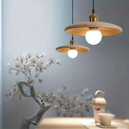 Solid Wood Nordic Pendant Light