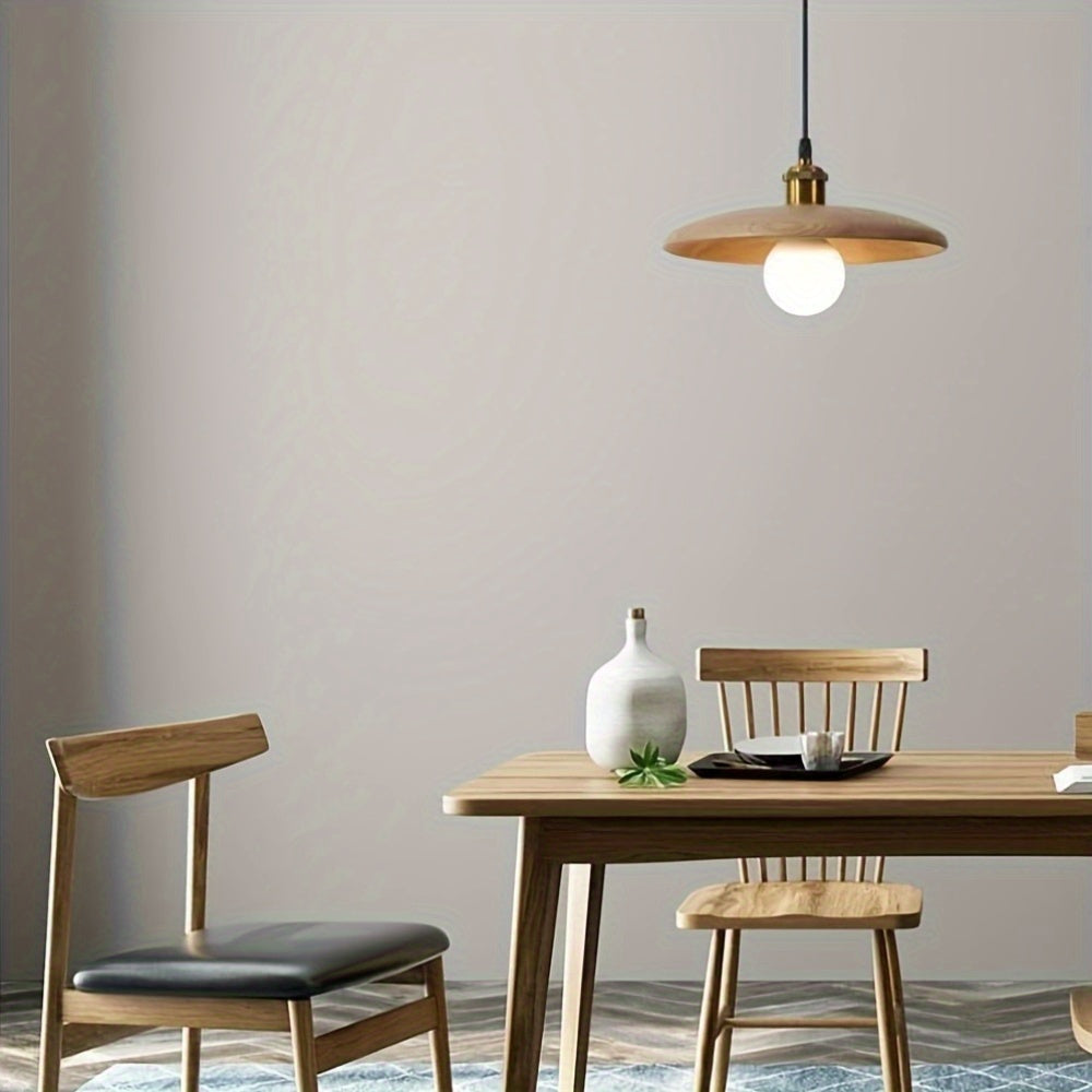 Solid Wood Nordic Pendant Light