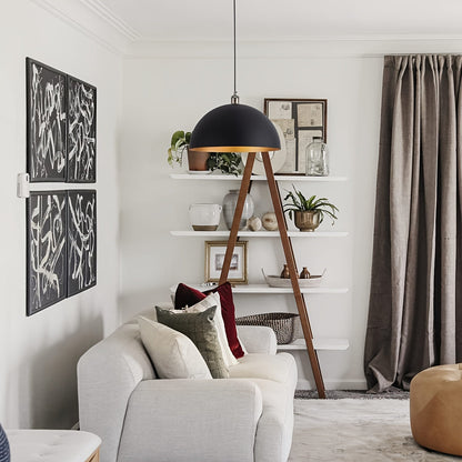 Vintage Industrial Dome Pendant Light