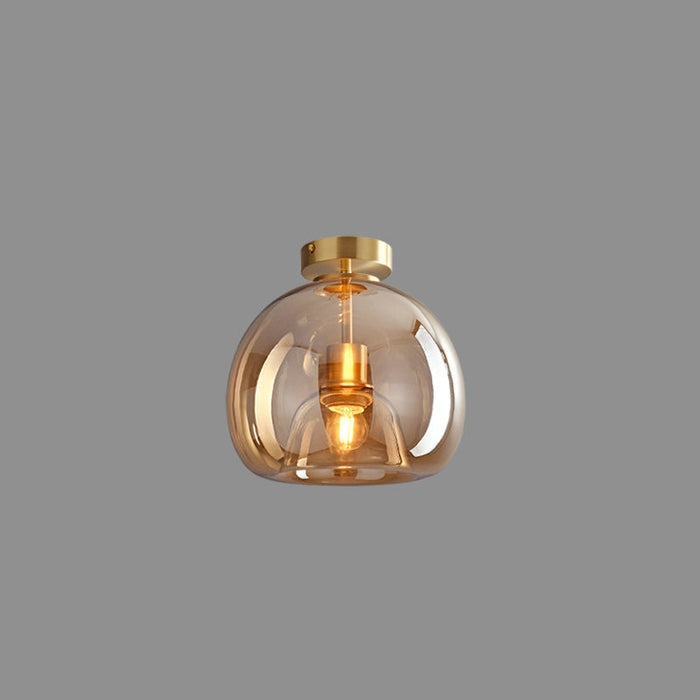 Vintage Bubble Glass Ceiling Light