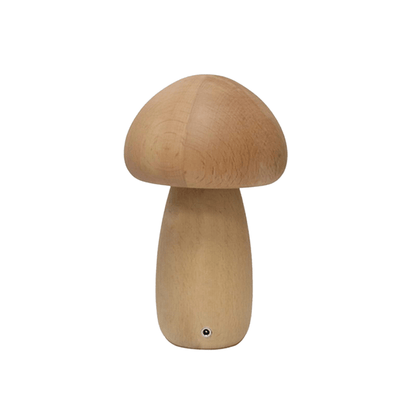 Portobello Mushroom Wood Night Light
