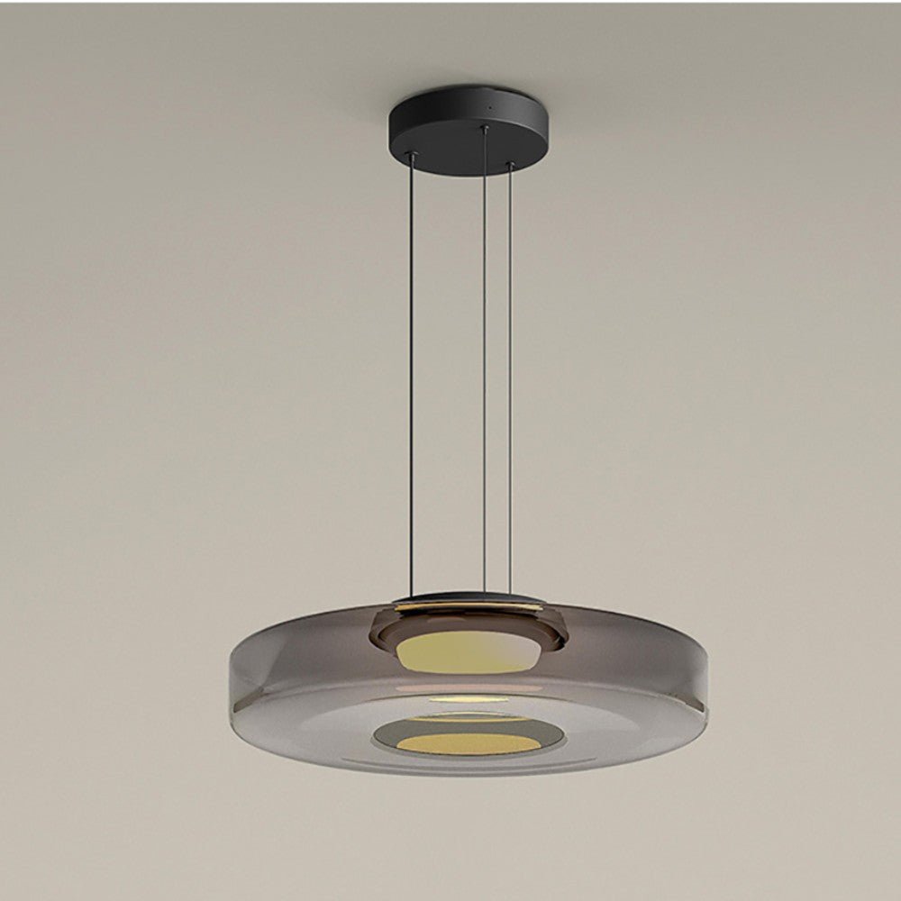 Bauhaus Layered Glass Pendant Light
