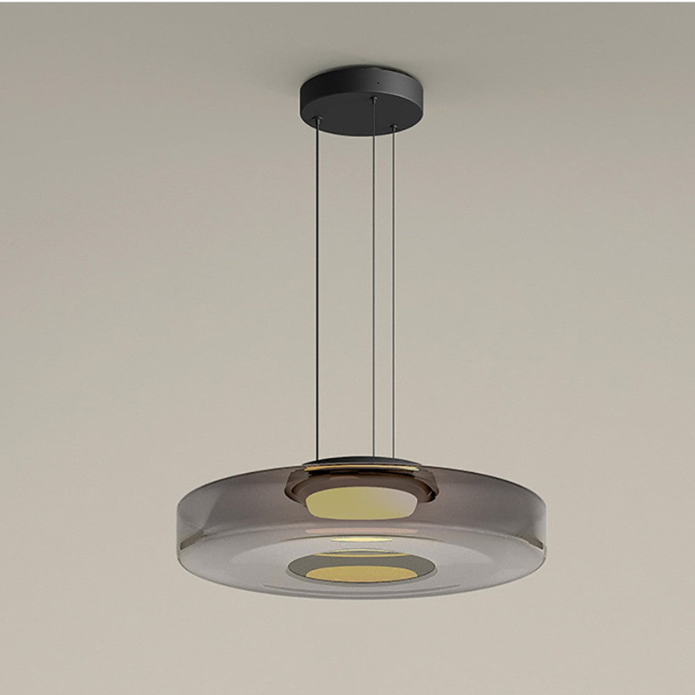 Bauhaus Layered Glass Pendant Lamp