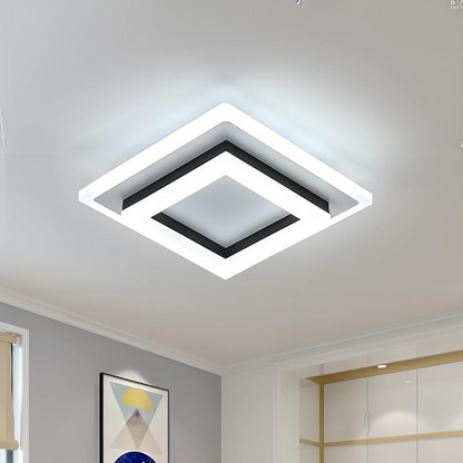 Square LED Flush Mount Ceiling Light