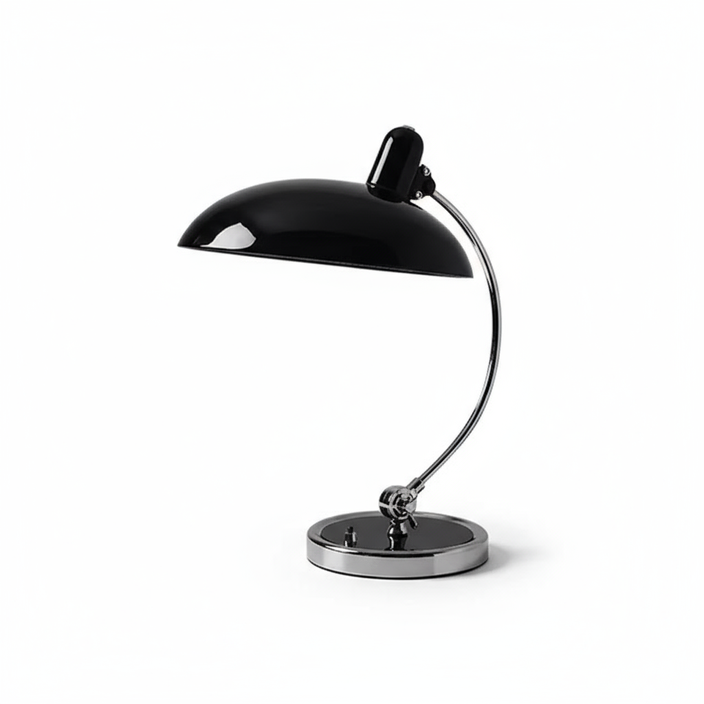 ScandiArc Curved Metal Table Lamp