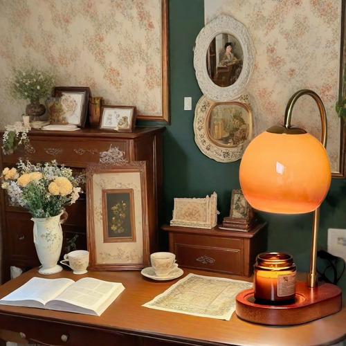 Adjustable Flameless Candle Warmer Lamp